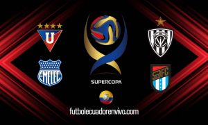 FEF definió el calendario de partido para la SuperCopa Ecuador 2021