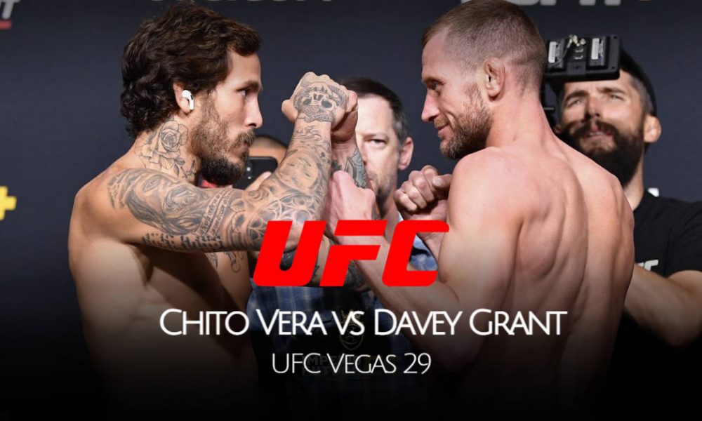 VER UFC 'Chito' Vera vs Davey Grant EN VIVO ESPN PELEA por la UFC todos los detalles para la pelea