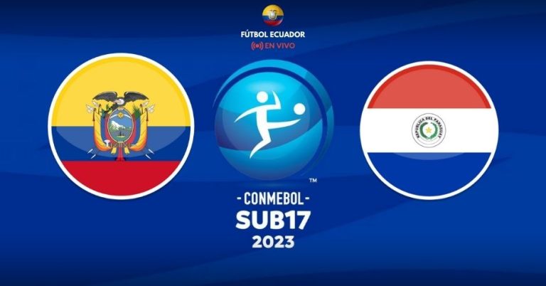 Ver partido EN VIVO Ecuador vs. Paraguay por el Sudamericano Sub 17 empieza el Hexagonal final